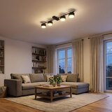 Brilagi LED RGB prigušiva spot svetiljka MONO 4xGX53/14W/230V Wi-Fi Tuya crna | Eponuda.com