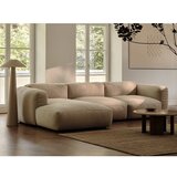 Micadoni Bež/krem modularna sjedeća garnitura od bouclé tkanine (srednji modul ) Martina – Home | shoptok.hr