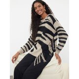 Trendyol ženski duks Twoaw25Kz00178, taupe-bež | Eponuda.com