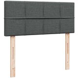  Krevet box spring s madracem tamnosivi 120 x 190 cm tkanina | shoptok.hr