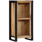 vidaXL Nočna omarica s polico Rjava 40 x 30 x 80 cm Trden mangov les, (5000044103) Cene