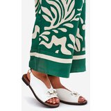 Boto Flat Sandals With Decoration Eco Leather White Tillireta | ePonuda.com