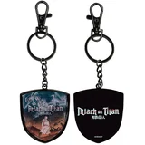 Metalni privjesak za ključeve Attack on Titan Kolosalni titan