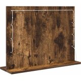  Ogledalo za Toalet Pravokutni Dimljeni hrast 60 x 45 x 18 cm | shoptok.hr