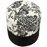 Mauro Ferretti Crno-bijeli tabure Oriental Style – Cijene