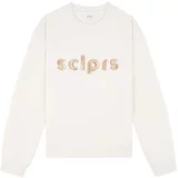 Scalpers Sweater majica bež / bijela