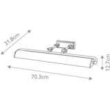 Elstead Lighting SVETILKA ZA SLIKE Winchfield | Shoptok.si