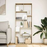 vidaXL Pregrada / regal za knjige boja hrasta 67x25x161,5 cm drveni | shoptok.hr