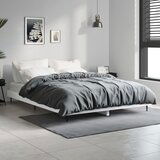 Maison Chic Posteljni okvir - Dvoposteljna postelja - Zakonska postelja be 135x190 cm inženirski les-J9808, (21767693) | Shoptok.si