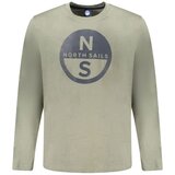 North Sails Muška Majica Dugih Rukava Zelena | shoptok.hr