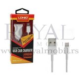 Ldnio auto punjač DL-C17 usb 5V/1A za iphone lightning beli Cene