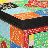  Noćni ormarić 2 kom višebojni 40x35x45 cm Puno drvo Mango | shoptok.hr