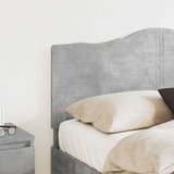  Uzglavlje s uzglavljem Betonski sivi 135 cm Konstruirano drvo | shoptok.hr