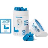  Čepki Za Ušesa Iz Pene - Haspro Tube50 Blue - 50 Parov | Shoptok.si