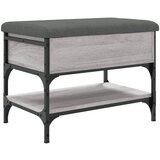  The Living Store Klop za čevlje siva sonoma 62x42x45 cm inženirski les - Klop Za Čevlje, (21453465) | Shoptok.si