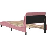  Okvir za krevet s uzglavljem Dover 80x200 cm baršunasti | shoptok.hr