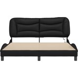  Okvir kreveta s LED-om bez madraca Hvar crni 160 x 200 cm | shoptok.hr