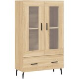  Visoka komoda boja hrasta 69,5 x 31 x 115 cm konstruirano drvo | shoptok.hr