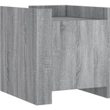 Furnova Nočna omarica siva sonoma 45x50x50 cm inženirski les, (21926240) | Shoptok.si