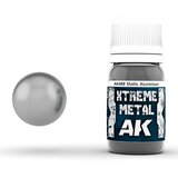 AK Interactive Xtreme Metal Matte Aluminium 30ml - AK488 Cene