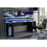 MID.YOU gaming miza kovina, umetna masa, leseni material črna | Shoptok.si