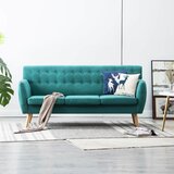  Trosjed s presvlakom od tkanine 172 x 70 x 82 cm zeleni Cijene