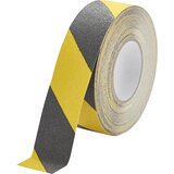 Durable Protizdrsni trak DURALINE® GRIP, DxŠ 15 m x 50 mm, rumene/črne barve | Shoptok.si