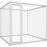 vidaXL Zunanji pasji boks 193x193x185 cm, (20799293) | Shoptok.si