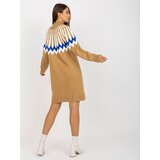 RUE PARIS Dress-LC-SK-0098.37X-camel | shoptok.hr