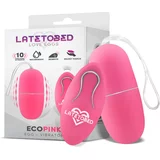 LATETOBED Ecopink Vibrating Egg with Remote Control Pink