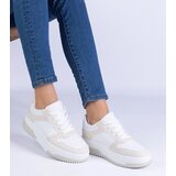 D/CEO marka niezdefiniowana Beige sneakers with a thick sole Undina Cene
