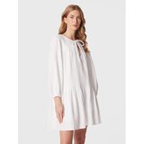 Seafolly Poletna obleka Fallow 54870-CU Bela Relaxed Fit | Shoptok.si