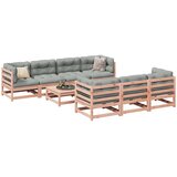  8-dijelni set vrtnih sofa s jastucima masivno drvo duglazije | shoptok.hr