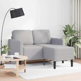 SOFA 2-sedežni kavč z ležiščem v obliki črke L 125 cm tkanina Cene