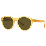 Polo Ralph Lauren Otroška sončna očala rumena barva, 0PP9505U
