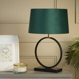 Searchlight EU93101EM - Stona lampa ELEGANT 1xE27/60W/230V zelena | Eponuda.com