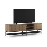 Marckeric TV komoda u dekoru hrasta u prirodnoj boji 180x55x35 cm Amira – | shoptok.hr