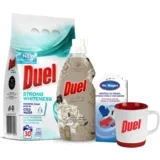 set praškasti deterdžent strong whiteness, 2.7kg + omekšivač like a diamond, 1.6l + šolja za kafu + mrežica za sitan veš