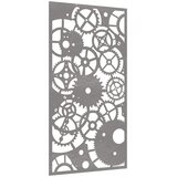  Vrtni zidni ukras 105 x 55 cm čelik COR-TEN s uzorkom zupčanika | shoptok.hr