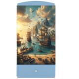 Dječji ormar - BROD - plavi | shoptok.hr