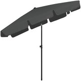  Suncobran za plažu antracit 200 x 125 cm | Eponuda.com
