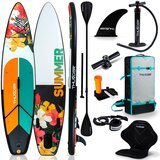 THUNDER Napihljiva SUP deska 320 × 75 × 15 cm – set z veslom, sedežem, torbo in pumpko ® NOX, (5000091254) | Shoptok.si