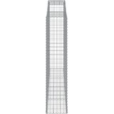  Gabionska košara s lukom 300x50x220/240 cm pocinčano željezo | shoptok.hr