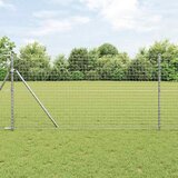  Stup za ogradu 52 pcs Siva 3,2 x 3,2 x 150 cm | shoptok.hr