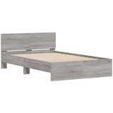  Okvir kreveta s uzglavljem boja hrasta 135x190 cm | shoptok.hr