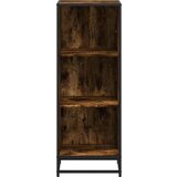vidaXL Knjižna omara dimljeni hrast 40x35x107,5 cm inženirski les | Shoptok.si