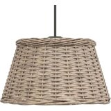  Sjenilo za stropnu svjetiljku smeđe Ø50x30 cm od pruća | shoptok.hr