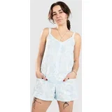 Jean Paisley Romper Kombinezon blue