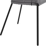 Bessagi Garden Set Vrtnih Stolov Victor, 2 Kos, Svetlo Siva | Shoptok.si