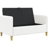 SOFA s pohranom Bijela 122 x 78 x 87 cm Poliester | shoptok.hr